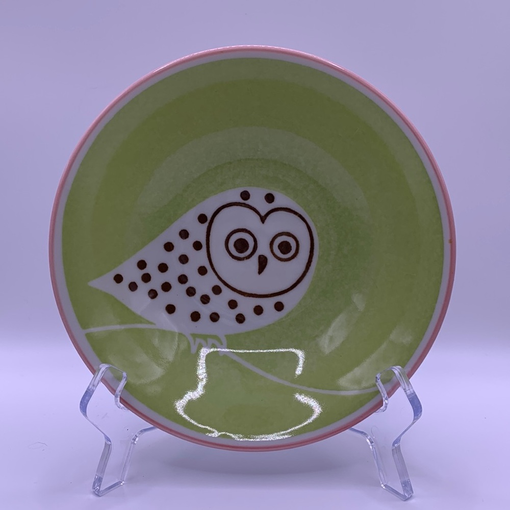 Owl bowl approx 6.5” diameter